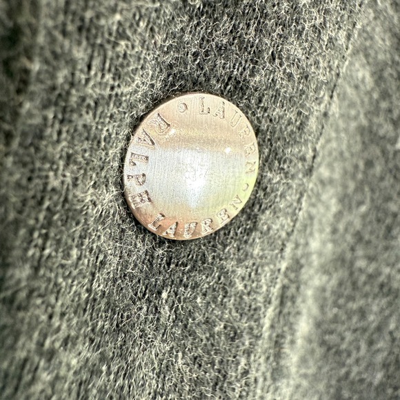 Lauren Ralph Lauren Military Shirt Jacket Shacket Women XL Snap Chore Knit Lined - Picture 2 of 11